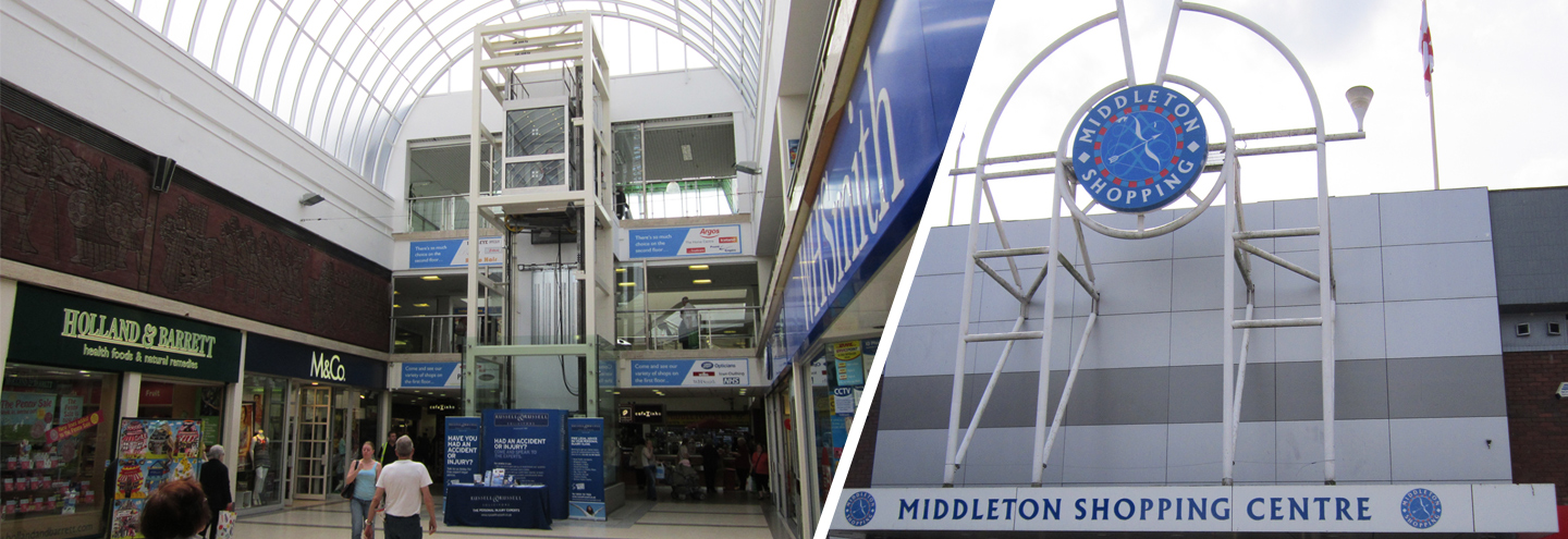 Items available at  Middleton Shopping Centre