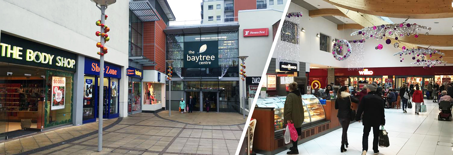 Items available at  The Baytree Shopping Centre