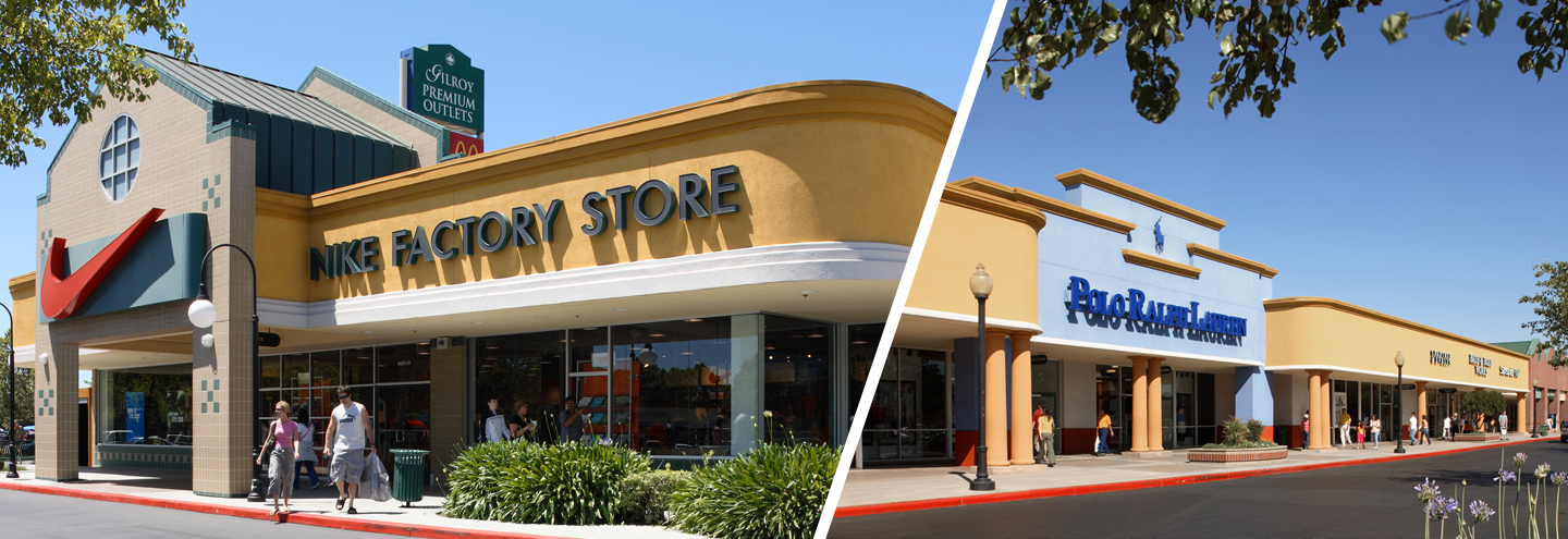 Items available at  Gilroy Premium Outlets